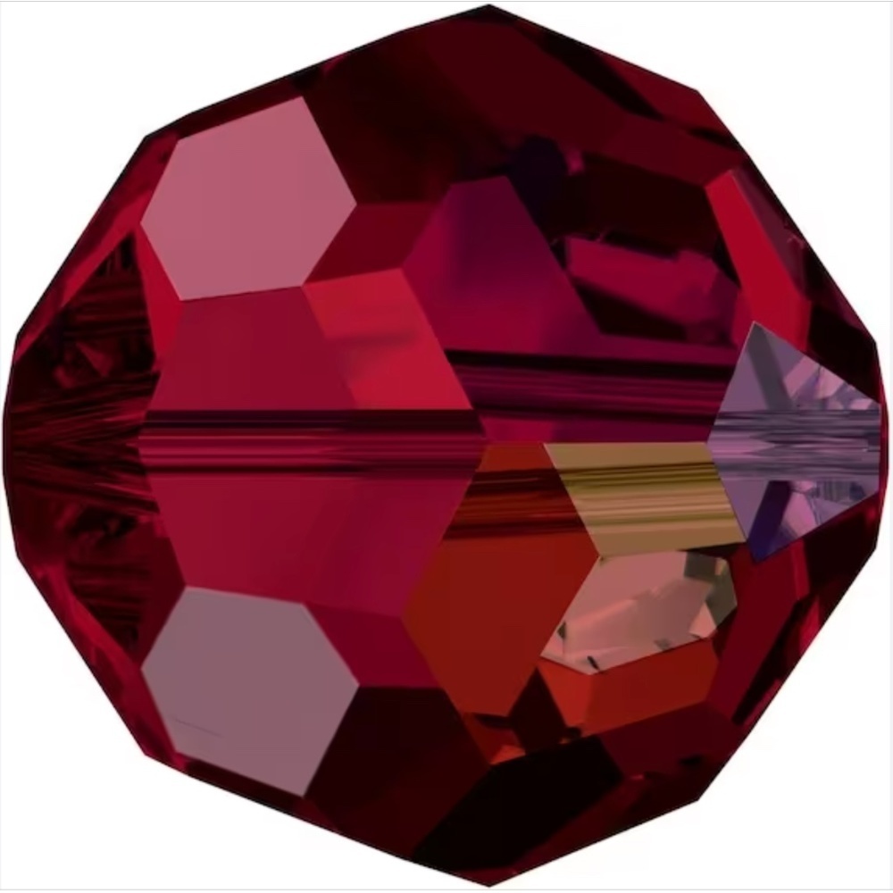 As Low As $2 8mm Siam Swarovski Crystal Round 5000 Beads 4pcs